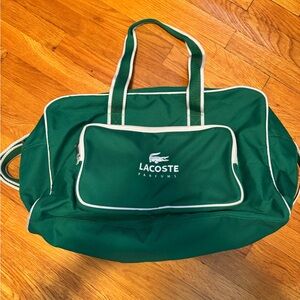 Lacoste duffle bag